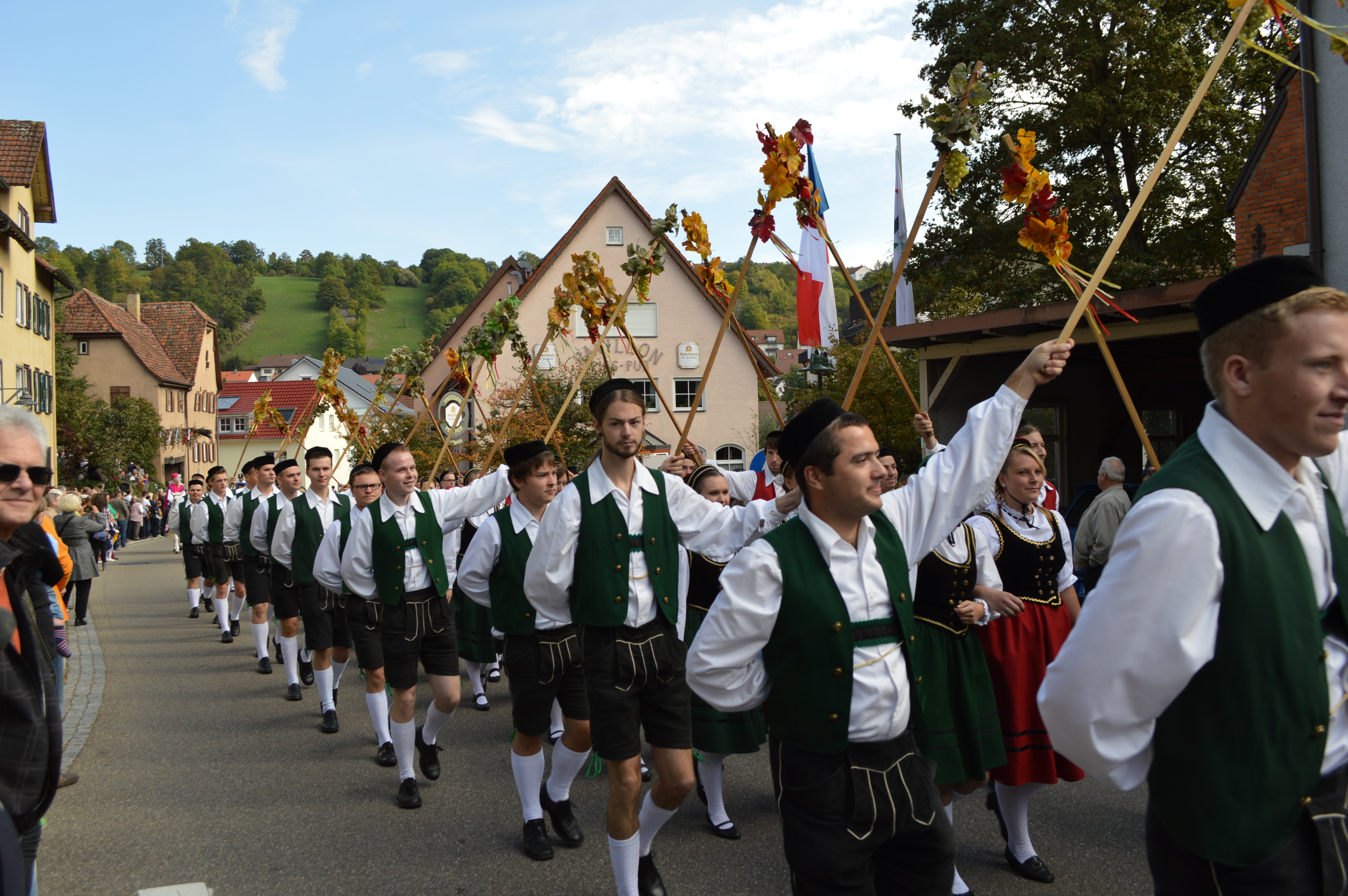 Festzugfolge Herbstfest Niederstetten